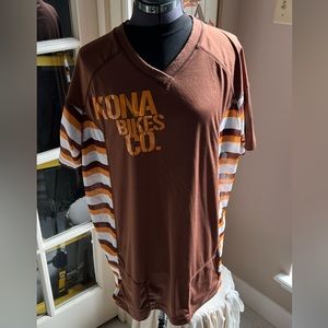 Kona Bikes performance shirt size L